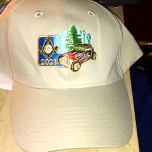 HIT WEAR MASONIC HOT ROD HAT NRMINT CONDITION